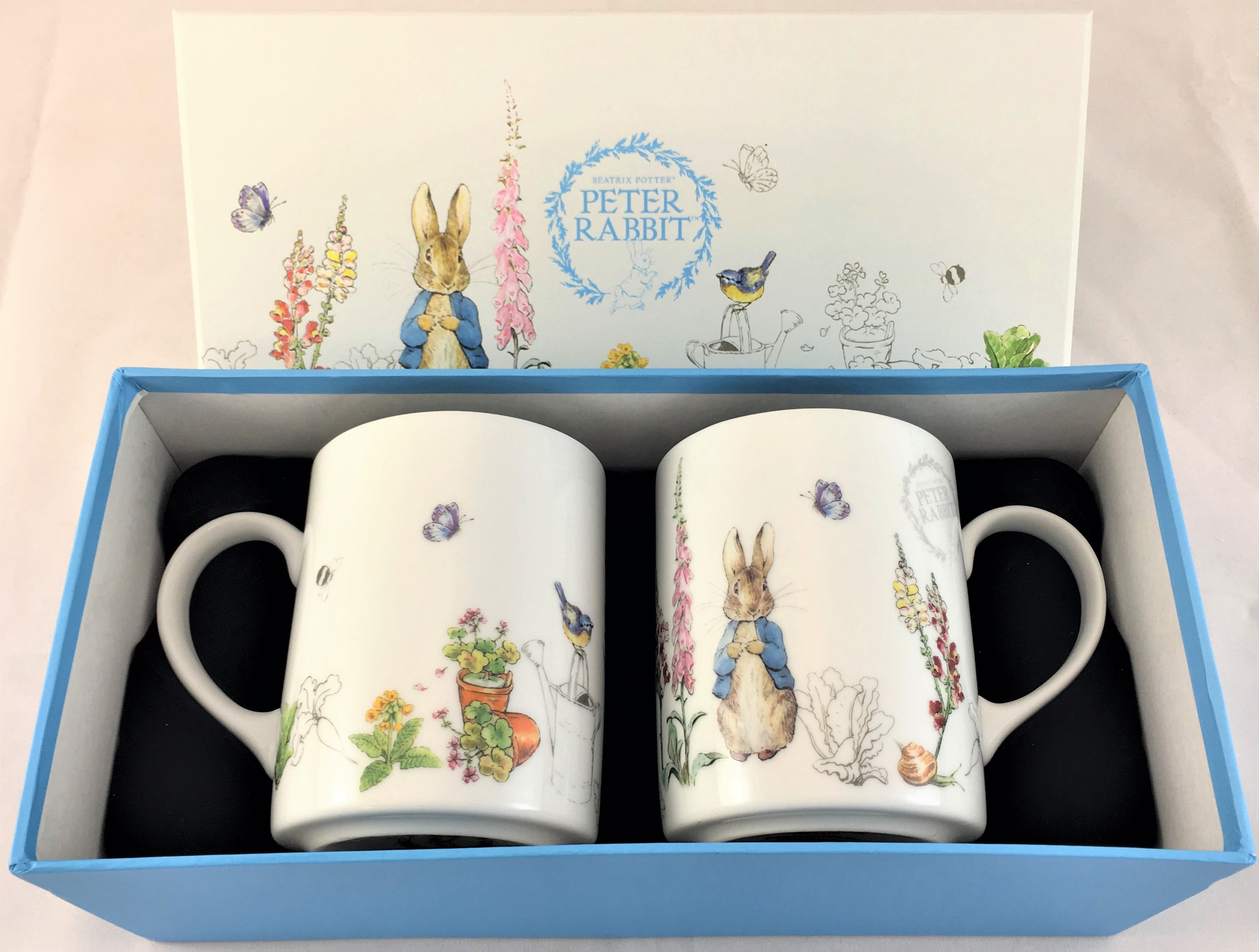 Peter Rabbit Set of Two Mugs