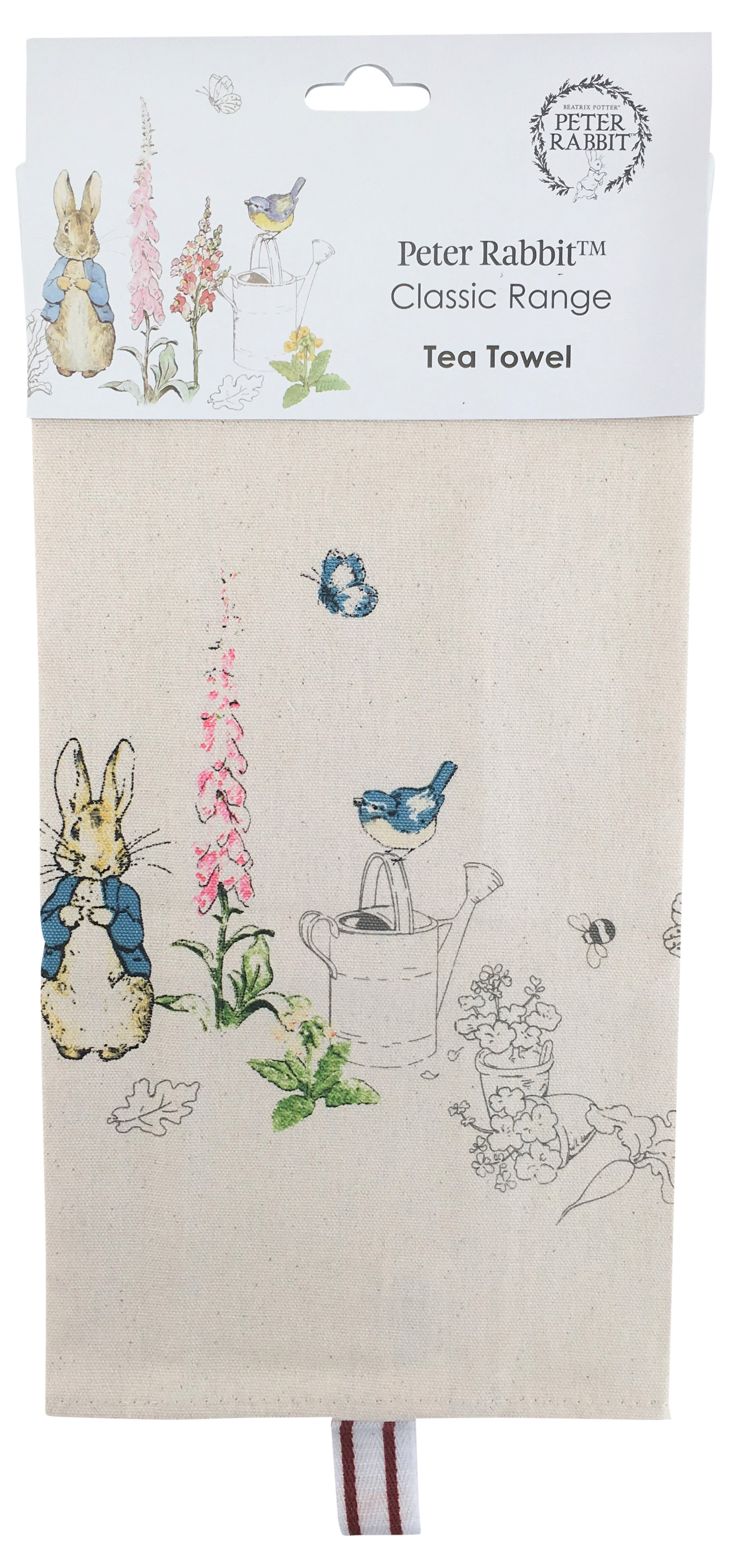 JBA Peter Rabbit Classic Tea Towel