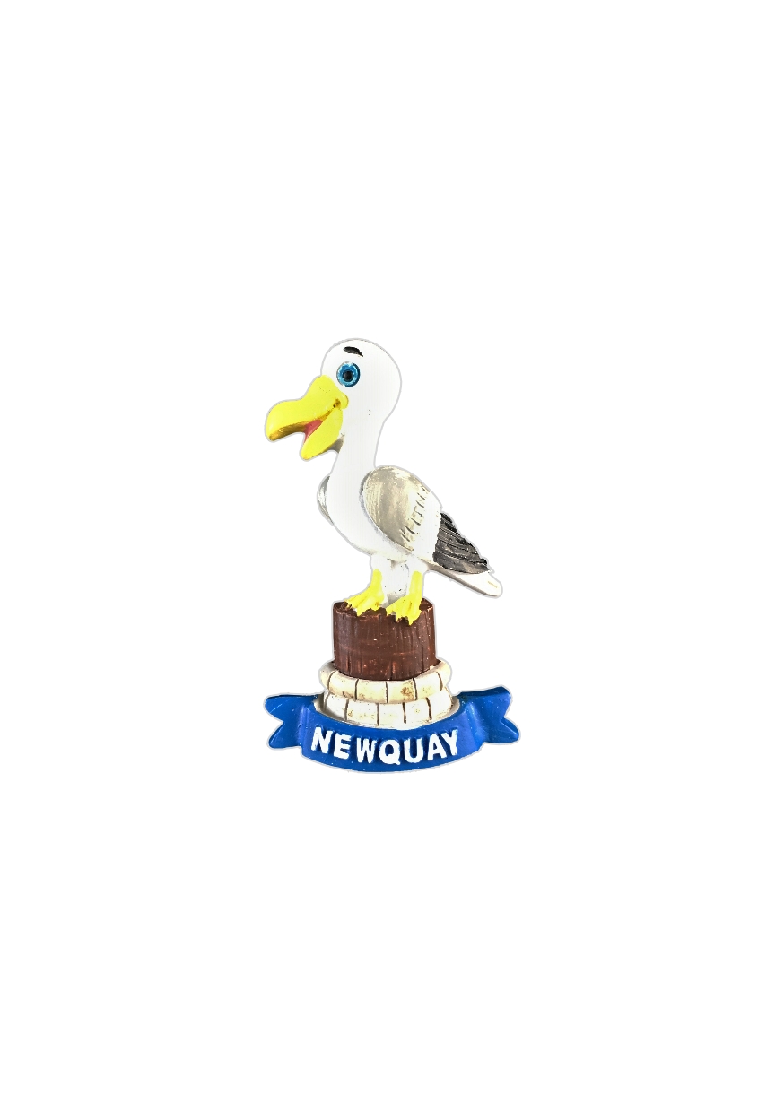 Resin Magnet Newquay Seagull