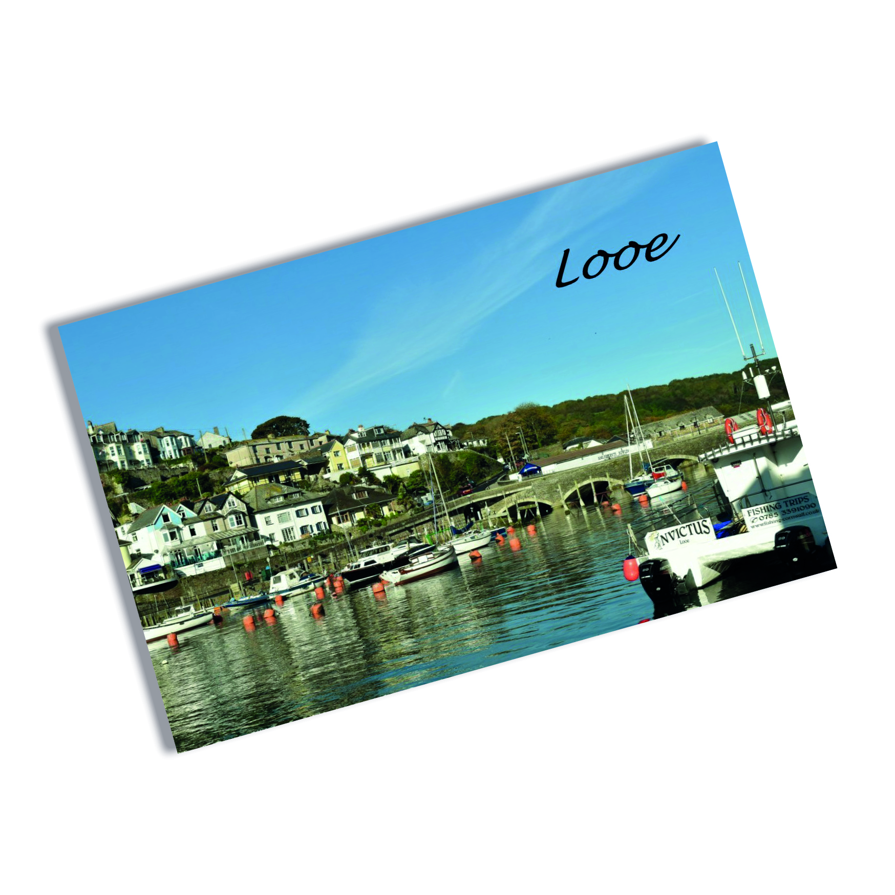 Tin Plate Magnet Looe Bridge