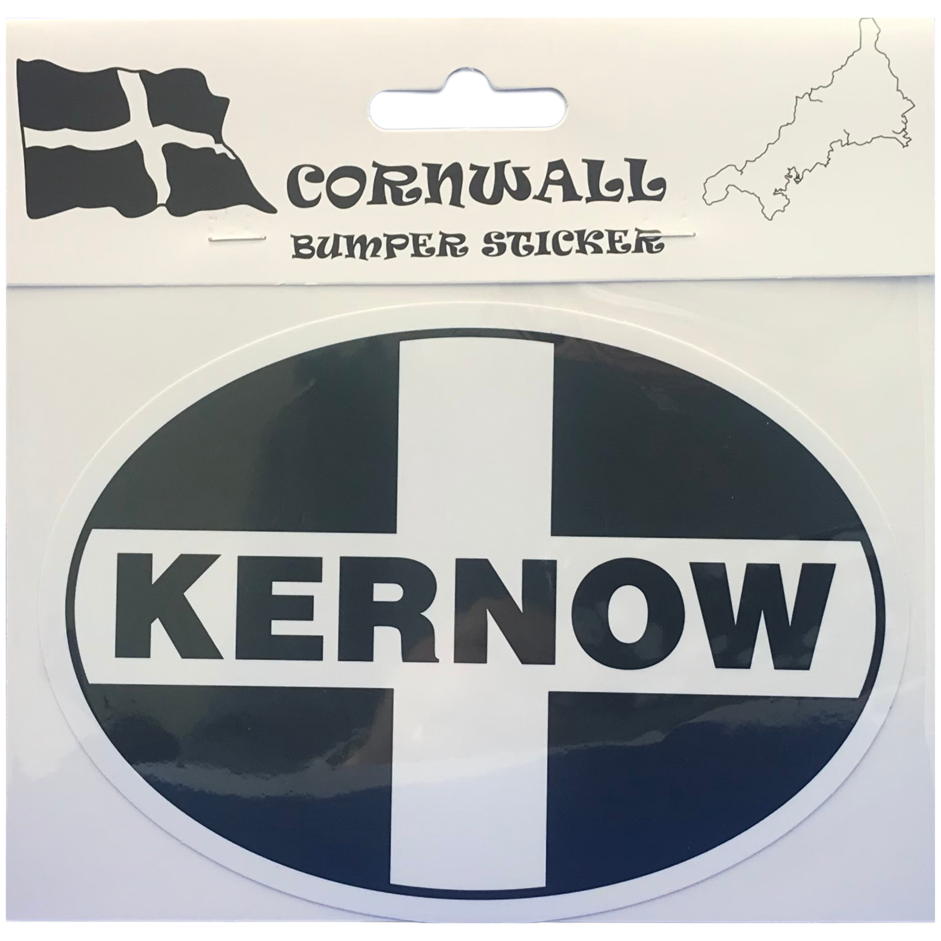 Kernow Oval Bumper Sticker