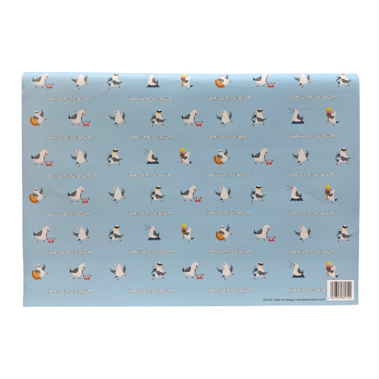 Salty the Seagull Gift Wrap