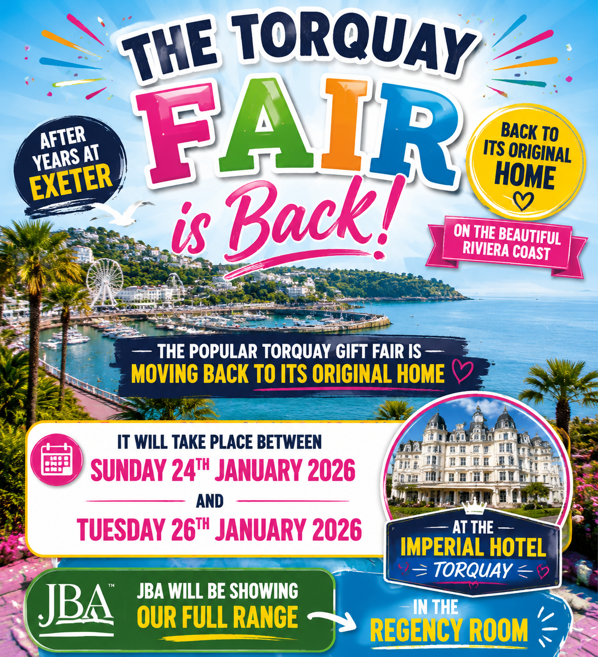Torquay Gift Fair 2027